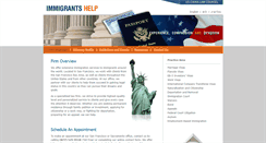 Desktop Screenshot of immigrantshelp.com
